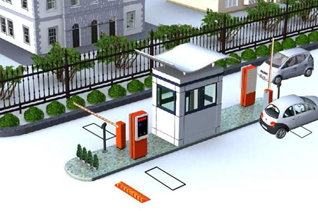 智能停车场管理系统图